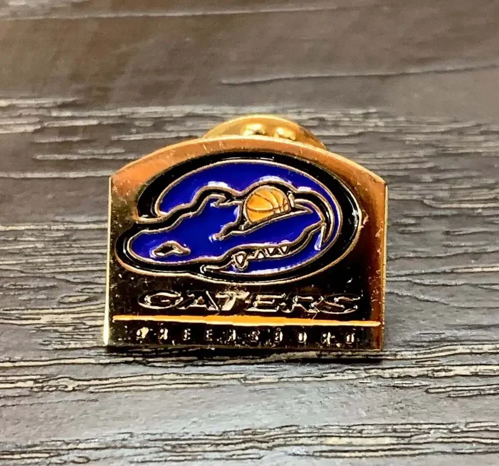 Gaters Greensboro Basketball Pin